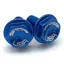 SRP Aluminum M8 Crank Bolts in Annodised Blue Retro NOS